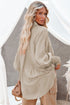 Billowy Sleeves Pocketed Shirt